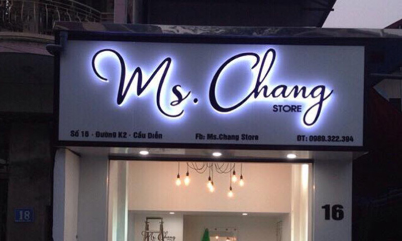 Mẫu Biển Chữ Nổi Mica Đẹp