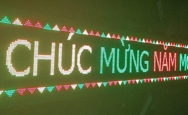 Thi Công Bảng Đèn LED Điện Tử Đẹp