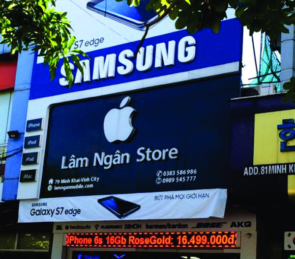 Thi Công Biển Hiệu Điện Thoại Đẹp
