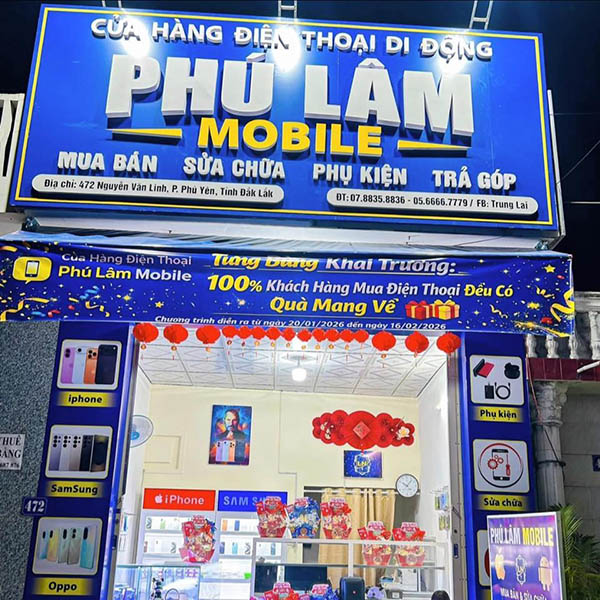 Thi Công Biển Hiệu Điện Thoại Đẹp