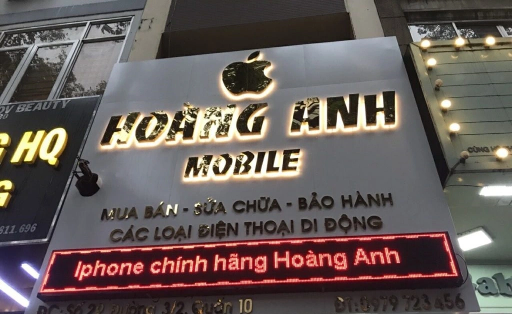 Mẫu Biển Hiệu Điện Thoại Đẹp