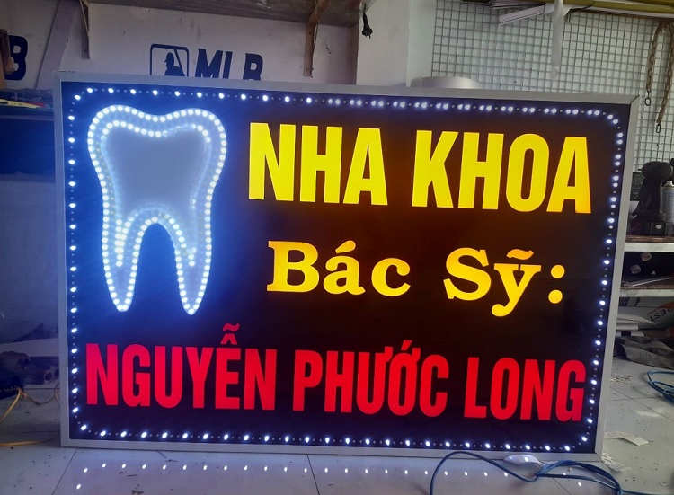 Thi Công Hộp Đèn Quảng Cáo LED Đẹp