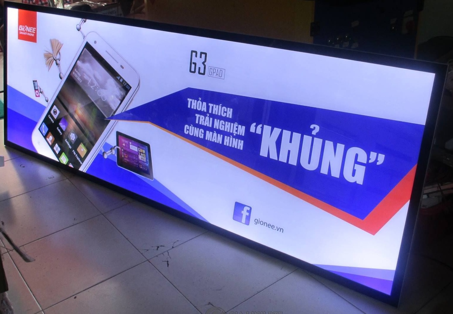Mẫu Hộp Đèn Quảng Cáo LED Đẹp