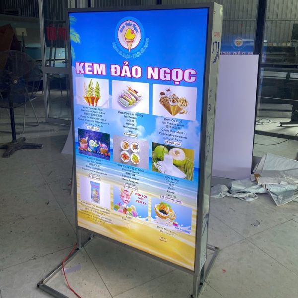 Mẫu Hộp Đèn Quảng Cáo LED Đẹp Năm 2026
