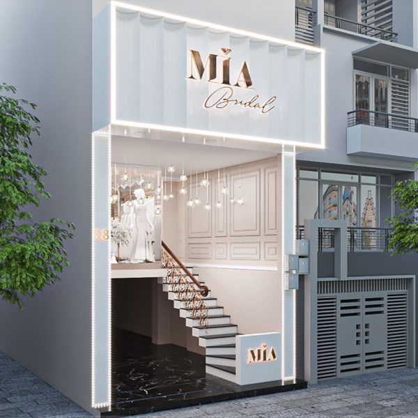 Thi Công Bảng Hiệu Áo Cưới Đẹp, Sang Trọng