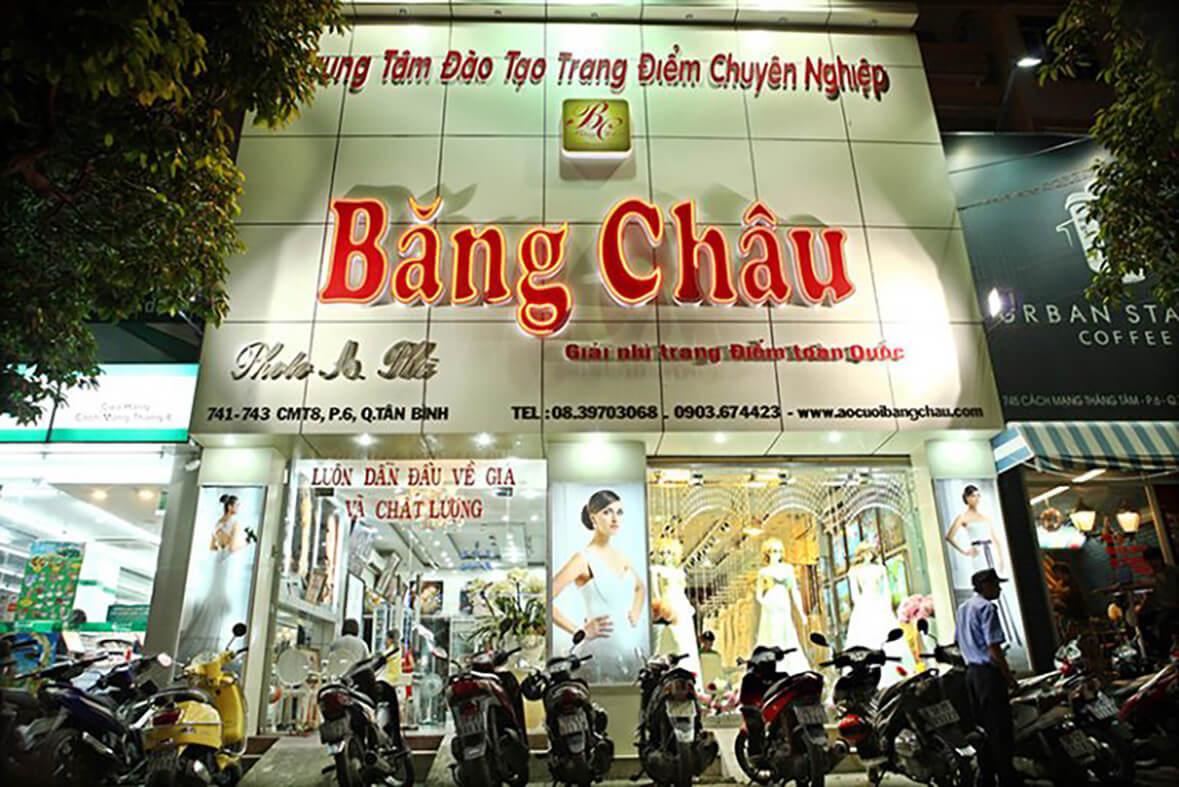 Thiết Kế Bảng Hiệu Áo Cưới Đẹp