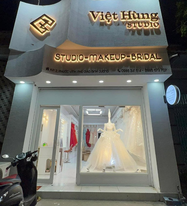 Mẫu Bảng Hiệu Áo Cưới Đẹp