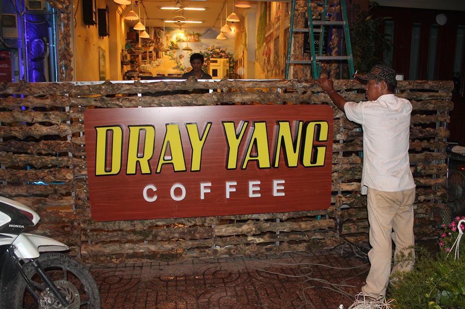 Thi Công Biển Hiệu Cafe Đẹp