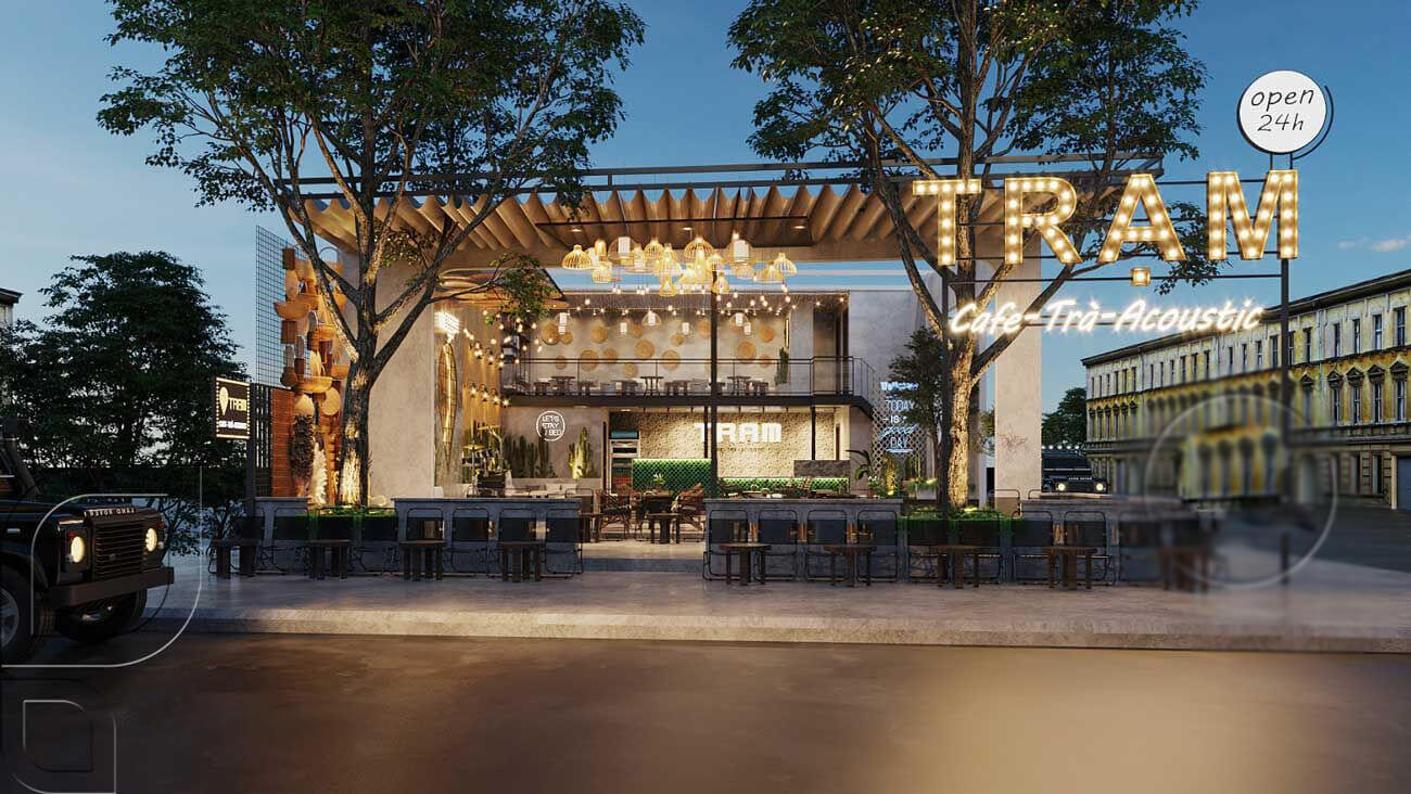 Thiết Kế Biển Hiệu Cafe Đẹp