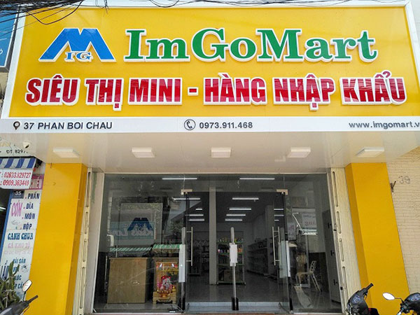 Thi Công Bảng Hiệu Tạp Hóa Đẹp