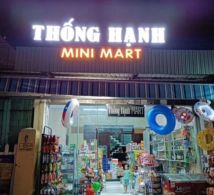 Thi Công Bảng Hiệu Tạp Hóa Đẹp