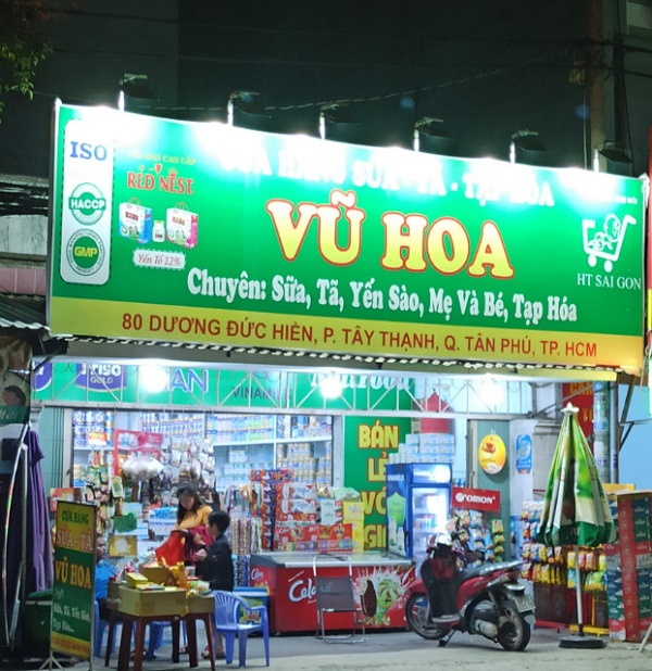 Mẫu Bảng Hiệu Tạp Hóa Đẹp