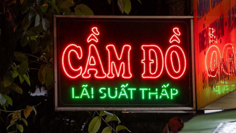 Thi Công Bảng Hiệu Cầm Đồ Đẹp
