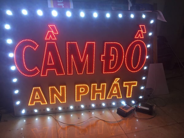 Thi Công Bảng Hiệu Cầm Đồ Đẹp