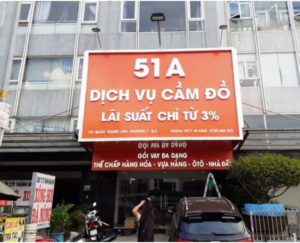Thiết Kế Bảng Hiệu Cầm Đồ Đẹp