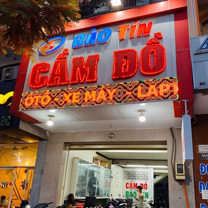 Thiết Kế Bảng Hiệu Cầm Đồ Đẹp