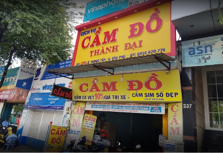 Thiết Kế Bảng Hiệu Cầm Đồ Đẹp