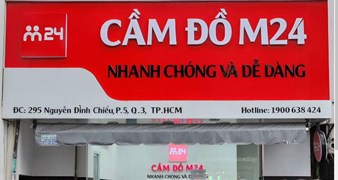 Mẫu Bảng Hiệu Cầm Đồ Đẹp
