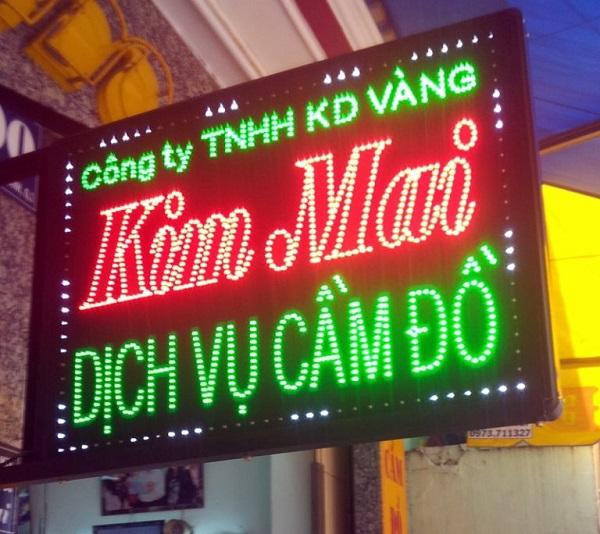 Mẫu Bảng Hiệu Cầm Đồ Đẹp Năm 2026