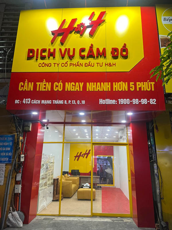 Mẫu Bảng Hiệu Cầm Đồ Đẹp Năm 2026