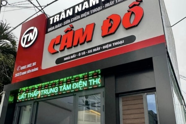 Mẫu Bảng Hiệu Cầm Đồ Đẹp Năm 2026