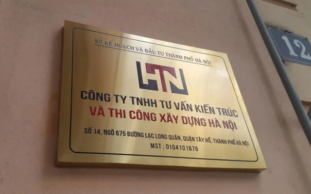 Thiết Kế Bảng Hiệu Chữ Inox Vàng Xước Đẹp