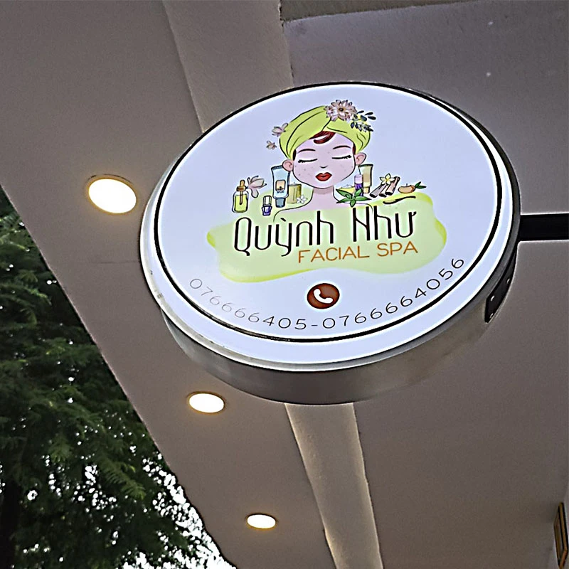 Thi Công Bảng Hiệu Hút Nổi Đẹp