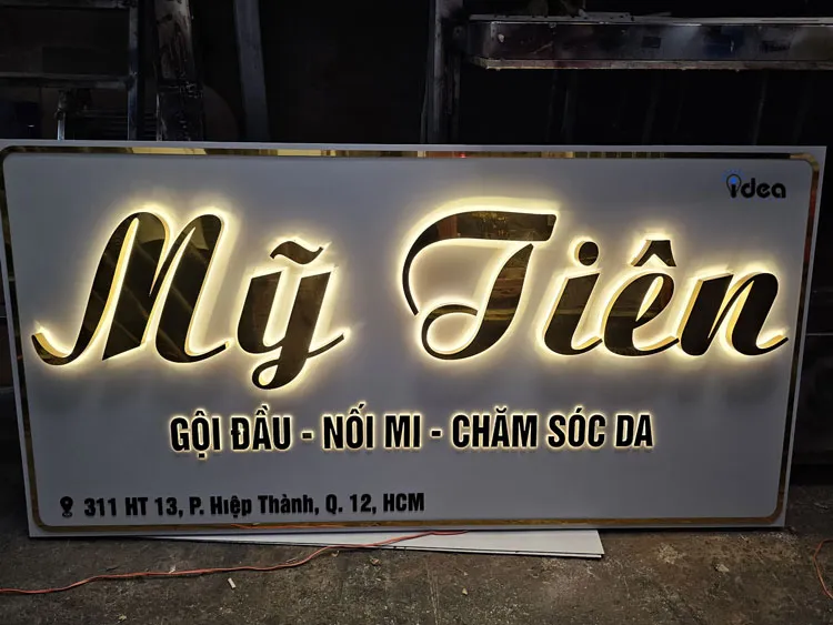 Biển Đèn LED Chữ Nổi