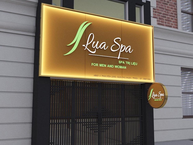 Thi Công Bảng Quảng Cáo Spa Đẹp