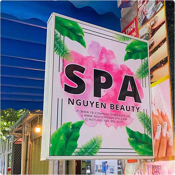 Thiết Kế Bảng Quảng Cáo Spa Đẹp