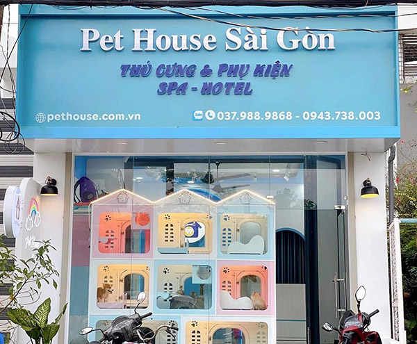 Bảng Hiệu Spa Thú Cưng Đẹp