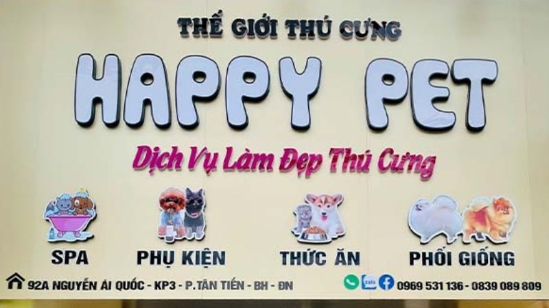 Bảng Hiệu Spa Thú Cưng Đẹp