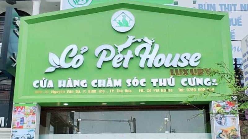 Thi Công Bảng Hiệu Spa Thú Cưng Đẹp