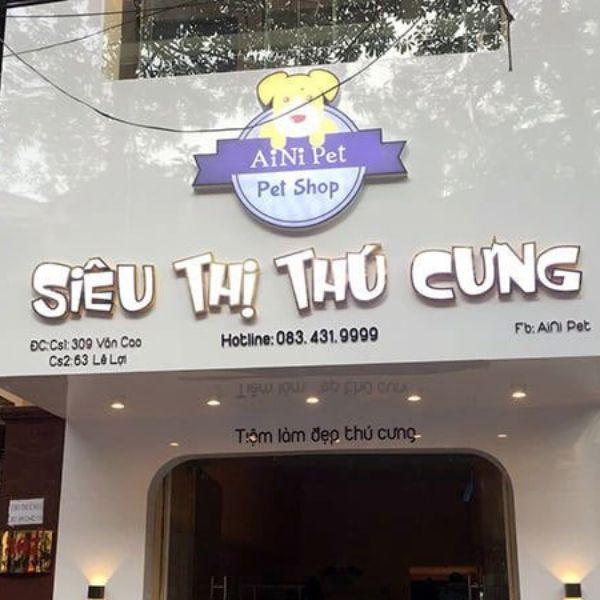 Thiết Kế Bảng Hiệu Spa Thú Cưng Đẹp