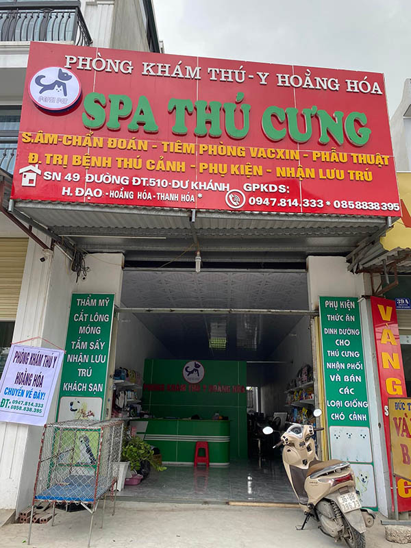 Thiết Kế Bảng Hiệu Spa Thú Cưng Đẹp