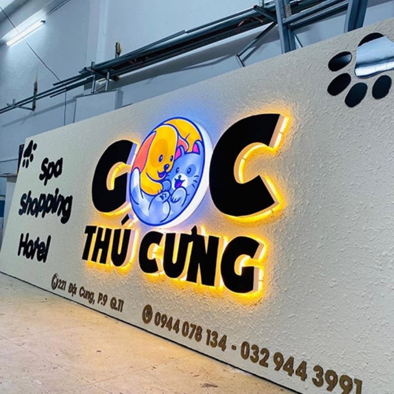 Mẫu Bảng Hiệu Spa Thú Cưng Đẹp Năm 2026