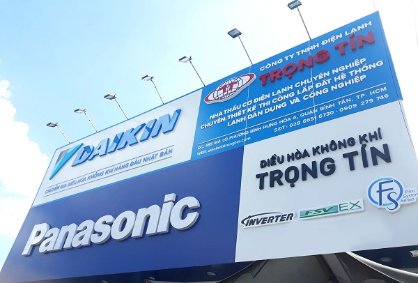 Thi Công Biển Quảng Cáo Điện Lạnh Đẹp