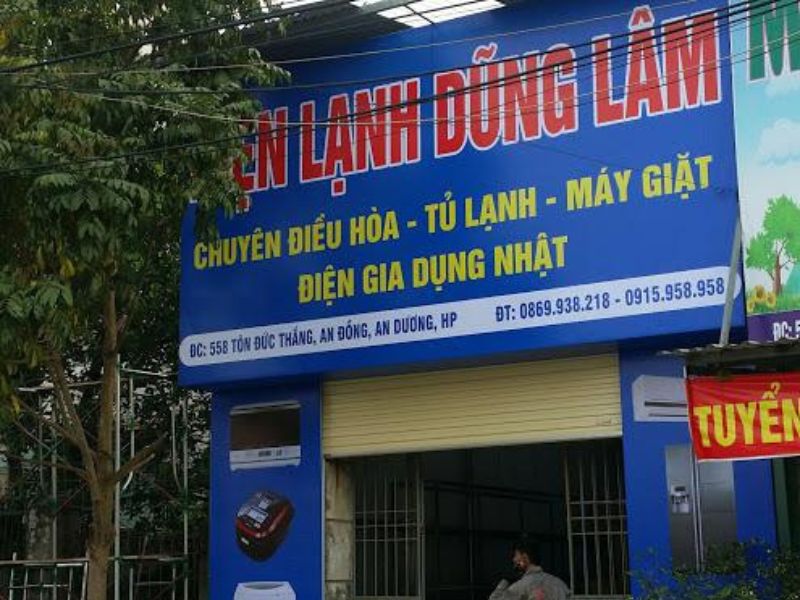 Mẫu Biển Quảng Cáo Điện Lạnh Đẹp