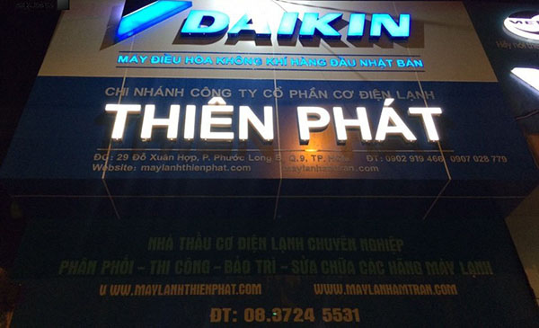 Mẫu Biển Quảng Cáo Điện Lạnh Đẹp