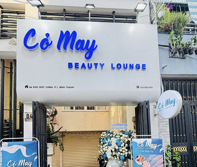 Thi Công Bảng Hiệu Makeup Đẹp, Sang Trọng