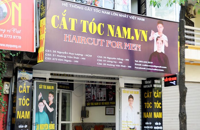 Những Mẫu Bảng Hiệu Tiệm Tóc Đẹp, Ấn Tượng