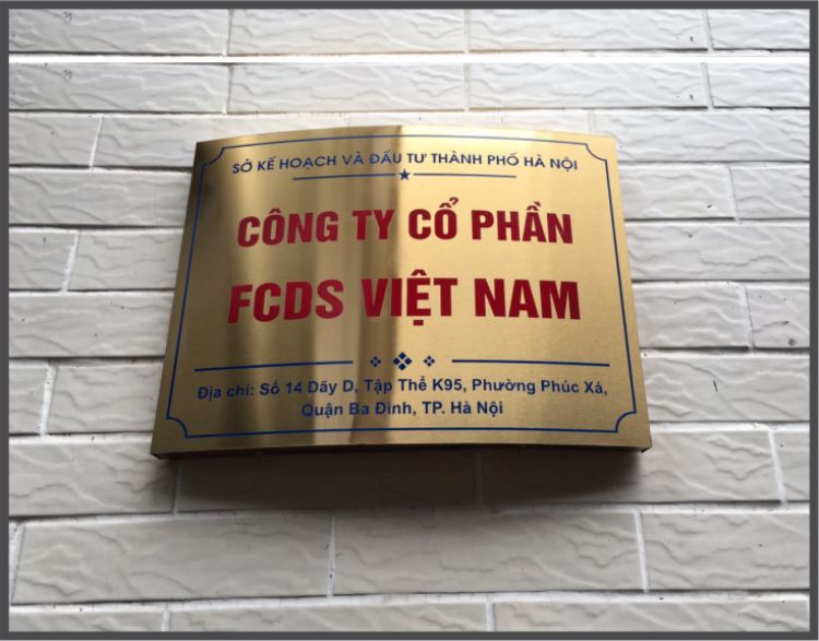 Bảng Hiệu Công Ty Inox Đẹp