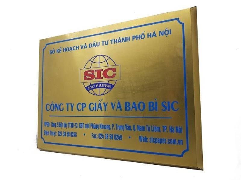 Thiết Kế Bảng Hiệu Công Ty Inox Đẹp
