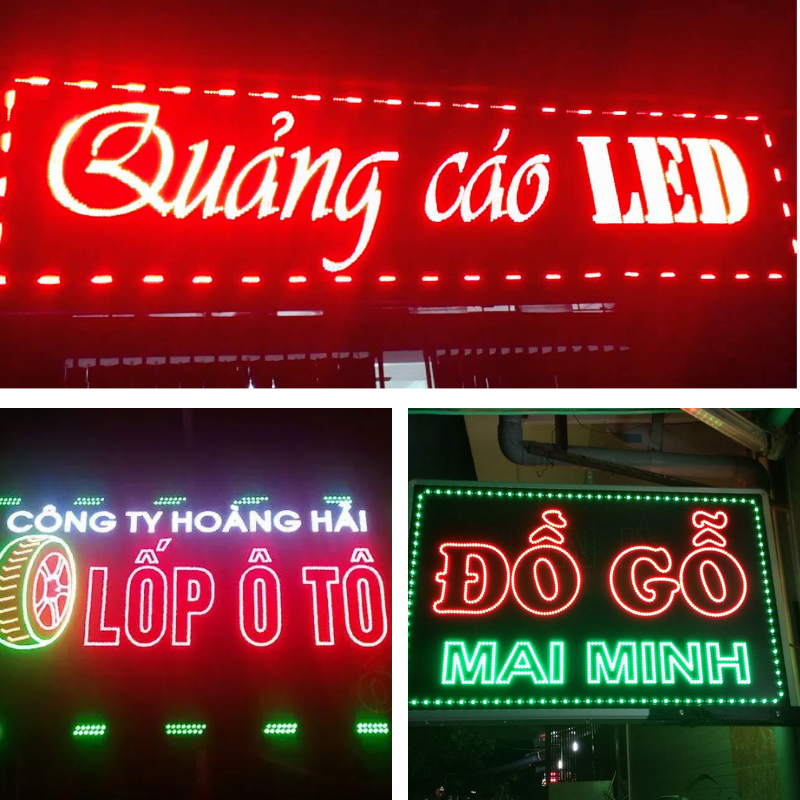 Thiết Kế Bảng Hiệu Hộp Đèn LED Đẹp