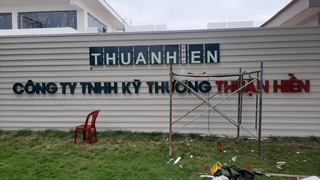 Thi Công Bảng Hiệu Kho Xưởng Đẹp