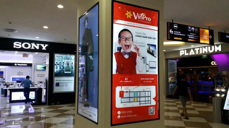 Hộp đèn siêu mỏng Quận 2