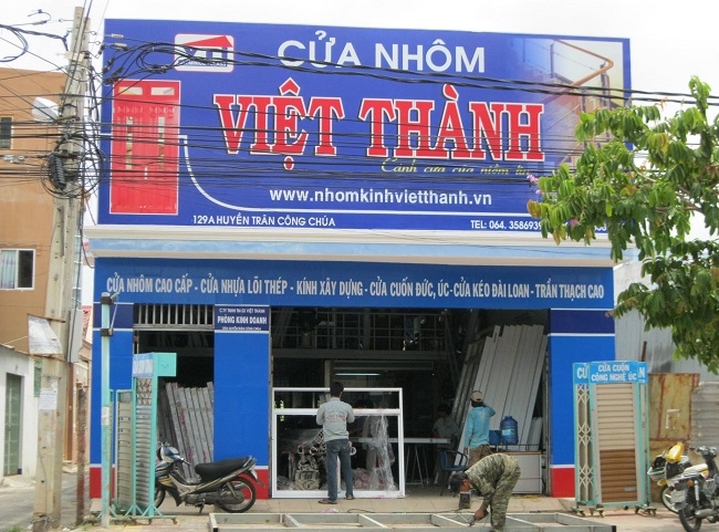 Bảng Hiệu Lam Nhôm Đẹp