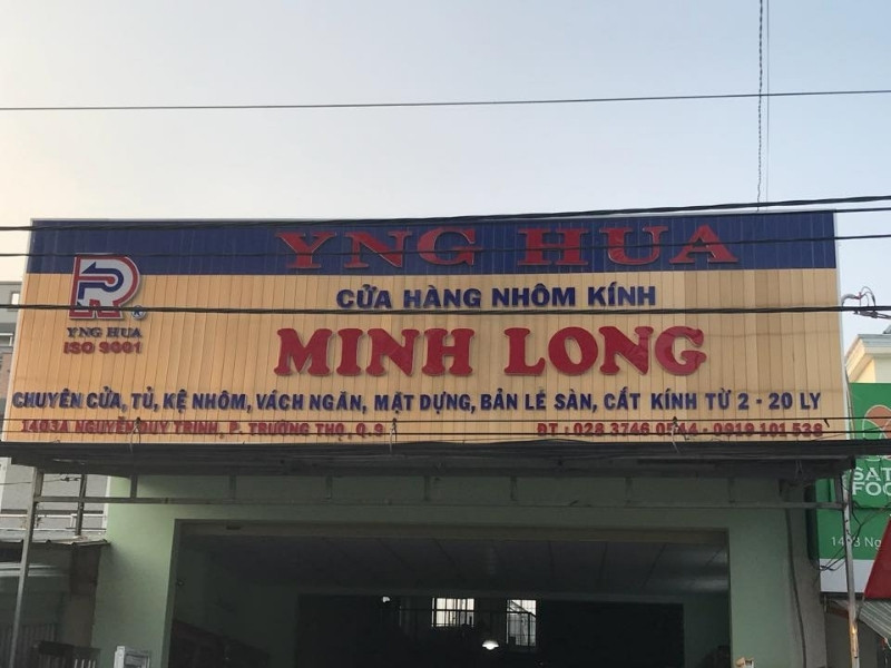 Mẫu Bảng Hiệu Lam Nhôm Đẹp Năm 2026