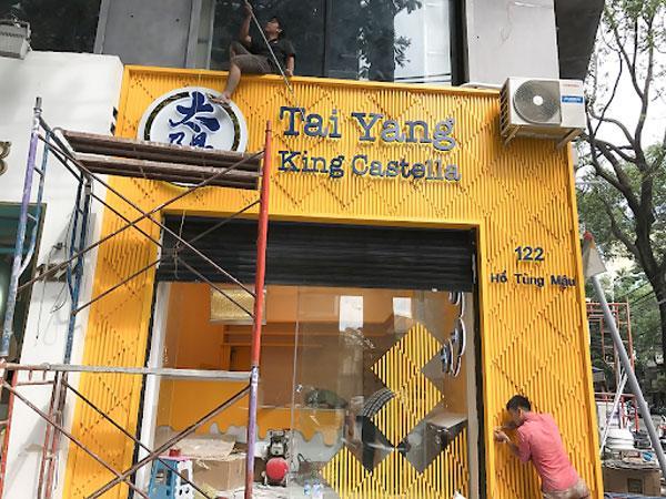 Thi Công Bảng Hiệu Tôn Sóng Đẹp