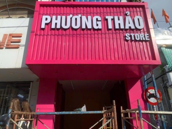 Mẫu Bảng Hiệu Tôn Sóng Đẹp